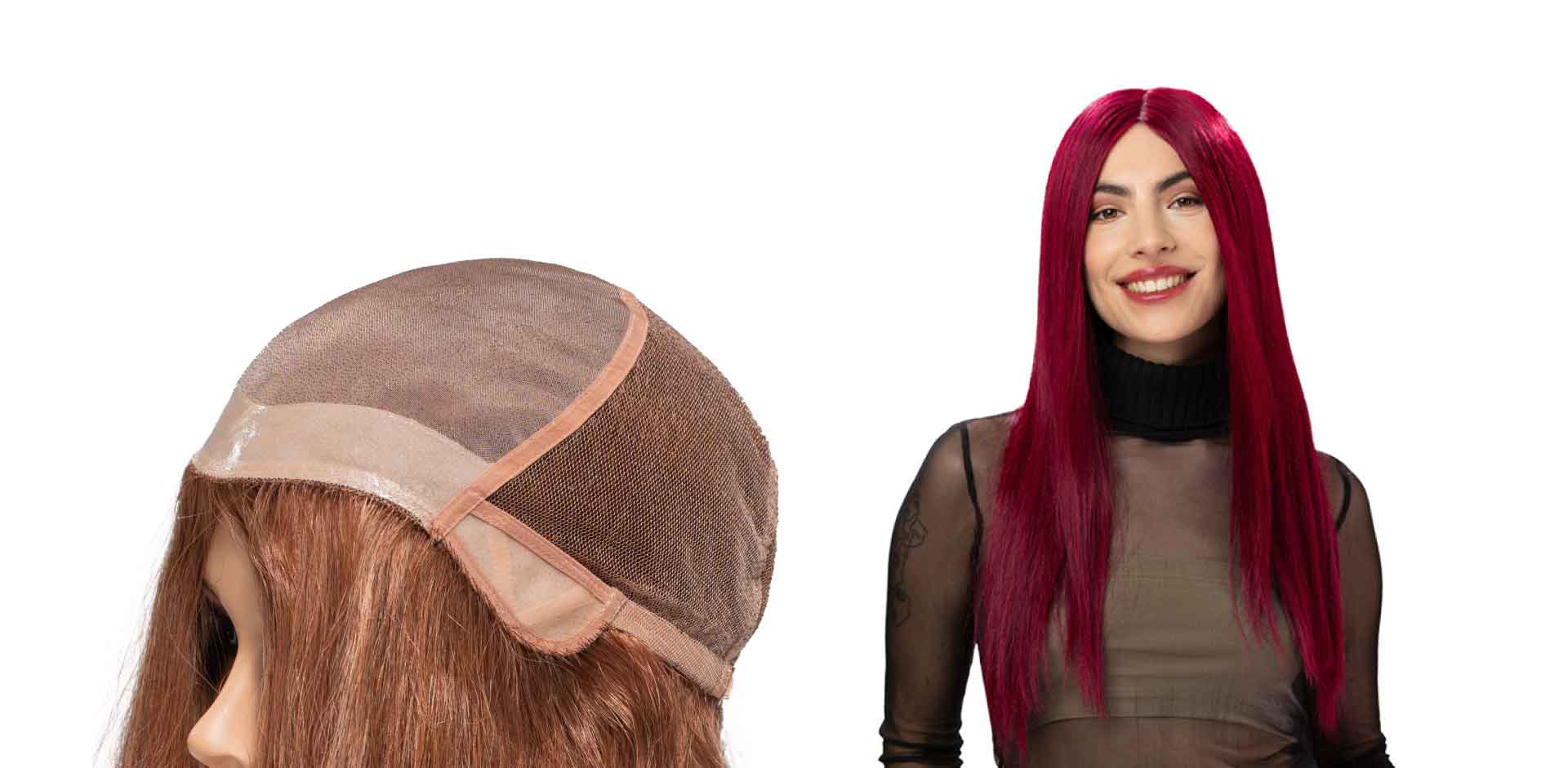 mono silk top Wigs