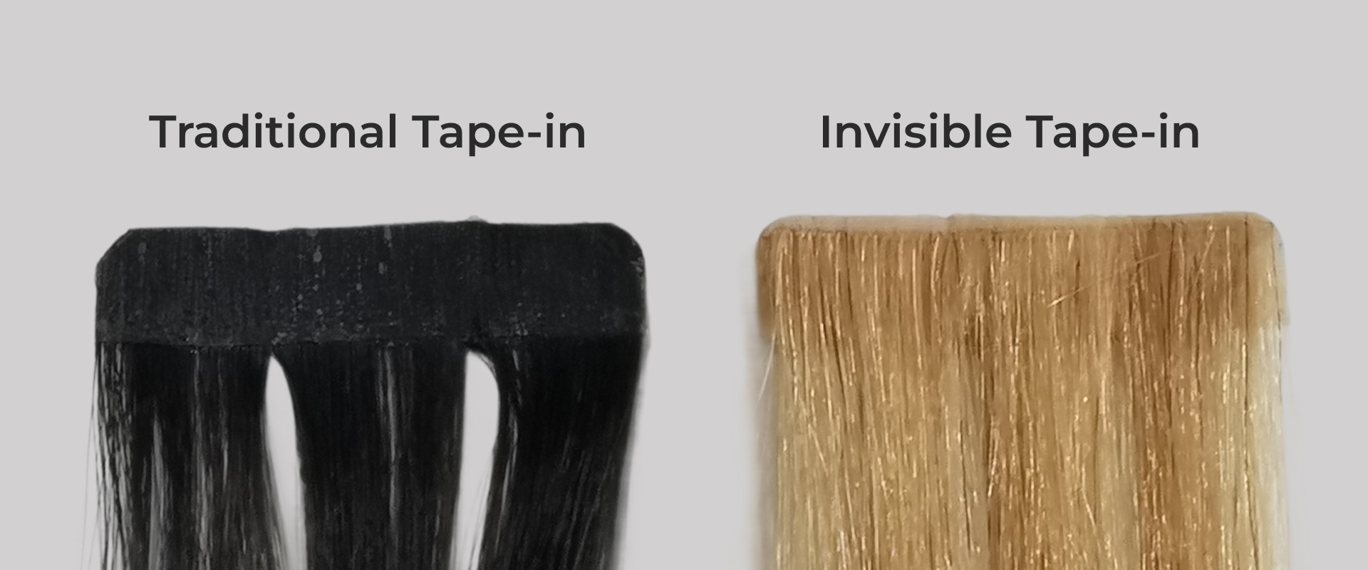 Difference between Traditional and  Invisible Hair Extensions