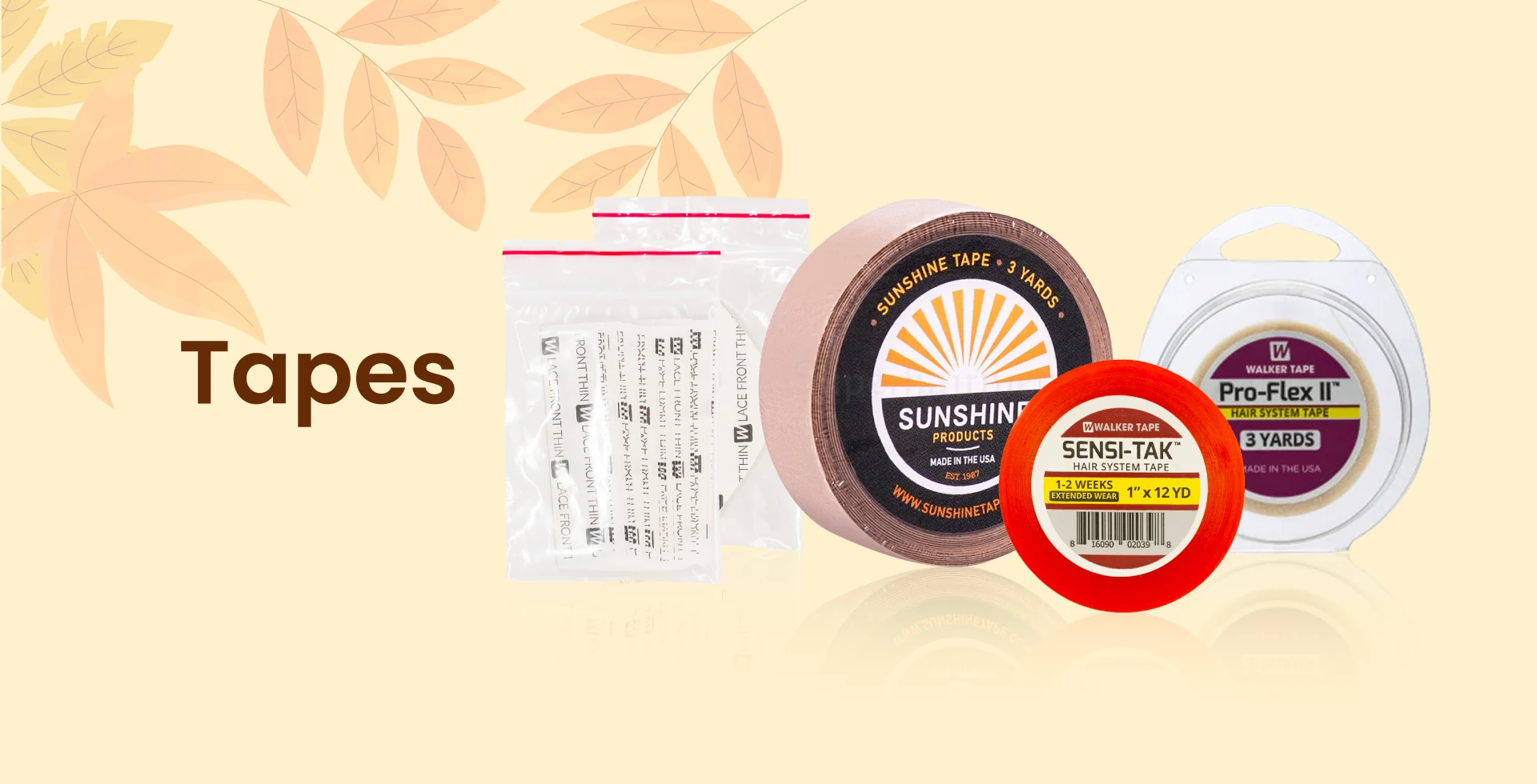 Best quality tapes for your hair system