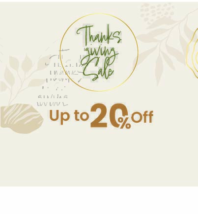 Thanksgiving Sale 2025 banner