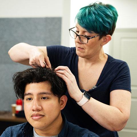 Custom hair systems, maintenance, installation