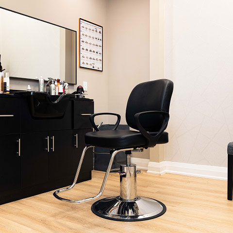 Custom hair systems, maintenance, installation