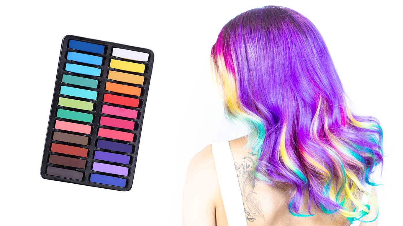 use hair chalks