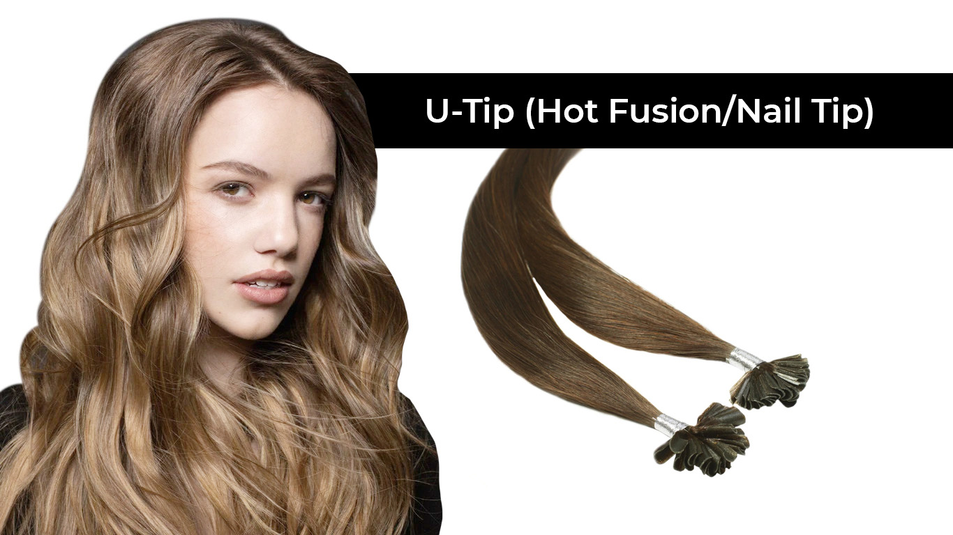 U-Tip (Hot Fusion/Nail Tip) Hair Extensions