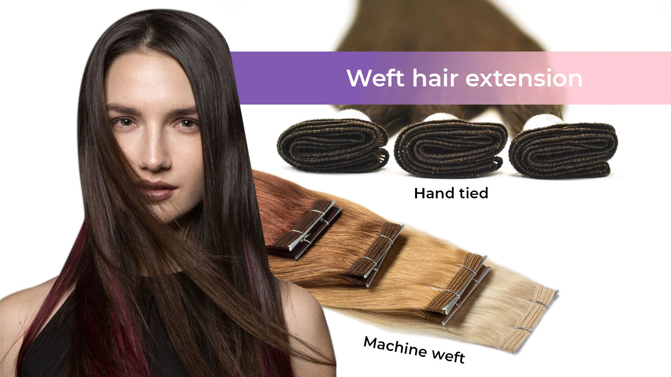 Difference Between Machine and Hand Tied Weft Hair Extensions -  